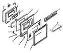 Diagram for 07 - Oven Door Assy