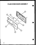 Diagram for 06 - Plain Oven Door Assy