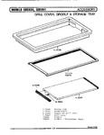 Diagram for 10 - Grill Cover, Griddle & Storage Tray
