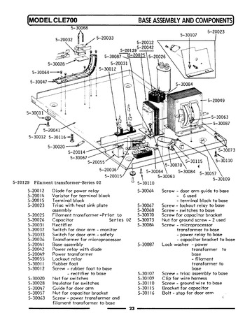 Diagram for LCLE700