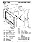 Diagram for 12 - Microwave Cabinet Assembly