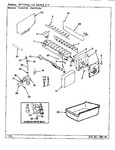 Diagram for 01 - Optional Ice Maker Kit