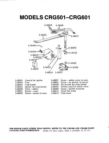 Diagram for LCRG501