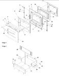 Diagram for 05 - Oven Door And Storage Door
