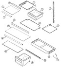 Diagram for 09 - Shelves & Accessories (bisque)
