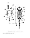 Diagram for 03 - Agitator/drive Bell/seal Kit/tub & Hub