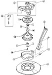 Diagram for 04 - Brg Hsg/brake Pulley & Pivot Dome