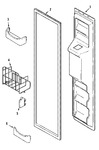 Diagram for 05 - Freezer Inner Door (jcd2389deb/q/s/w)