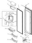 Diagram for 13 - Refrigerator Door (interior)