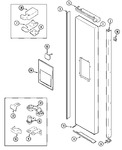 Diagram for 07 - Freezer Outer Door