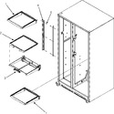 Diagram for 15 - Refrigerator Shelves