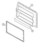 Diagram for 04 - Freezer Inner Door (bisque)