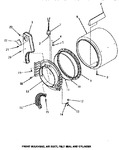 Diagram for 09 - Fr Blkhd, Air Duct, Felt Seal & Cylinder
