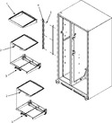 Diagram for 14 - Refrigerator Shelves