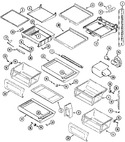 Diagram for 11 - Shelves & Accessories (jcd2389deb/q/s/w)