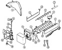 Diagram for 05 - Optional Ice Maker Kit (im107)