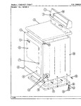 Diagram for 01 - Cabinet-front (lde7500acl,acw,adl,adw)