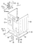 Diagram for 02 - Cabinet-rear (lde7304acm & Lde7304adm)