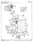 Diagram for 02 - Cabinet-rear (lde7500acm,adm) & (ldg)