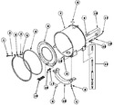 Diagram for 10 - Outertub, Front And Clamp Ring