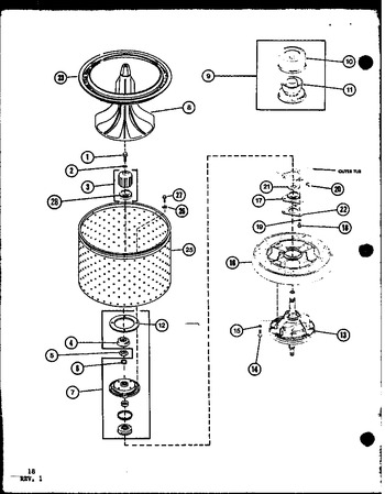 Diagram for LW2400 (BOM: P7762103W W)