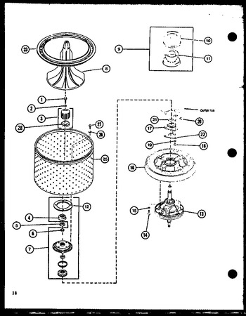 Diagram for LWD962 (BOM: P7804709W W)