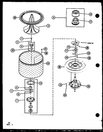 Diagram for LWD450 (BOM: P7762106W W)