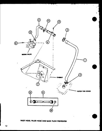 Diagram for LWD453 (BOM: P7762130W W)