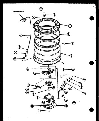 Diagram for LWD352 (BOM: P1110507W W)