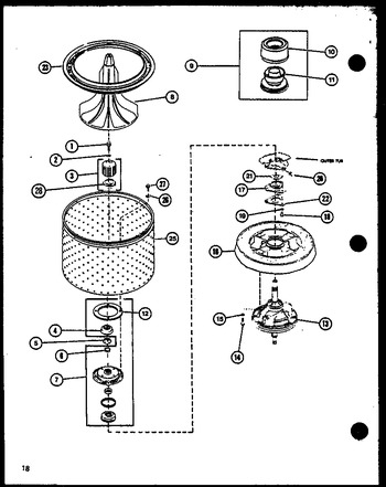 Diagram for LWD553 (BOM: P7762116W W)