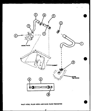 Diagram for LWD553W (BOM: P1122905W W)