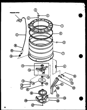 Diagram for LWD962 (BOM: P7804724W W)