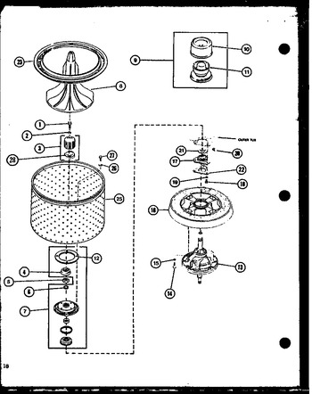 Diagram for LWD773 (BOM: P7804717W W)