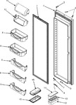 Diagram for 16 - Refrigerator Door