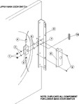 Diagram for 10 - Main Door Switch Assembly