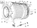 Diagram for 05 - Basket & Outer Shell Assembly