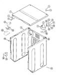 Diagram for 02 - Cabinet-front (dryer)