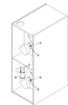 Diagram for 18 - Bottom Duct Assy/cabinet Hi-limit