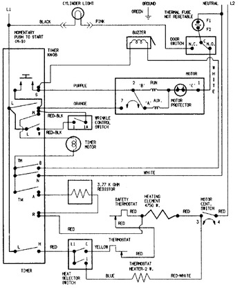 Diagram for NDE2335AYW