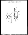 Diagram for 04 - Cabinet Door Assy