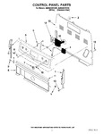Diagram for 02 - Control Panel Parts