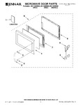 Diagram for 01 - Microwave Door Parts
