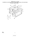 Diagram for 04 - Full Glass Upper Oven And Lower Broiler