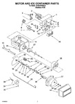 Diagram for 04 - Motor And Ice Container Parts
