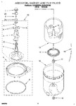 Diagram for 04 - Agitator, Basket And Tub