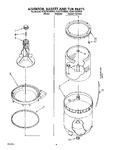 Diagram for 05 - Agitator, Basket And Tub