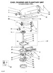 Diagram for 03 - Case, Gearing And Planetary Unit