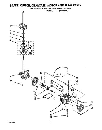 Diagram for 4LBR7255AW0