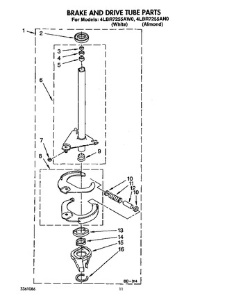 Diagram for 4LBR7255AN0