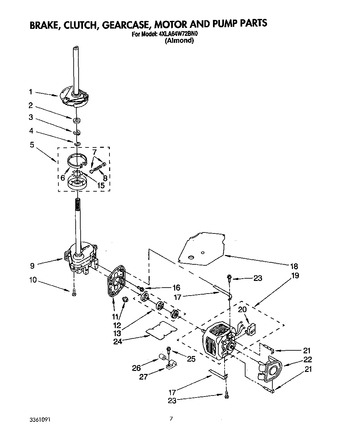 Diagram for 4XLA64W72BN0